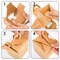 100 Pack Cupcake Box, Kraft Paper Individual Cupcake Container with Window and Handles, Bulk Single Cupcake Packaging Box for Muffin, Cocoa Bomb, Party Favor Pastry Treat Boxes